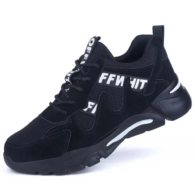 2024 NEW Men's Safety Sneakers with Steel Toe Cap