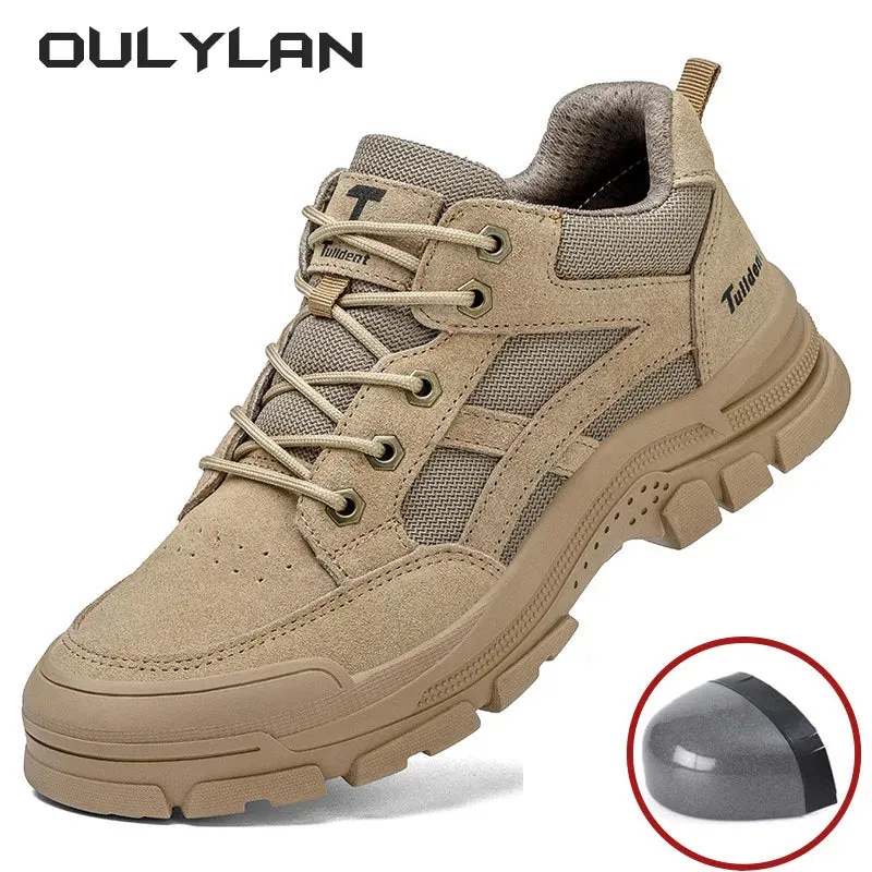 2024 NEW Men's Safety Sneakers with Steel Toe Cap