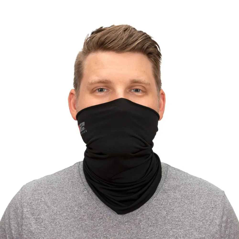 212 Performance FC7-05-000 Protective Neck Gaiter and Particulate Filtering Face Cover in Black Black