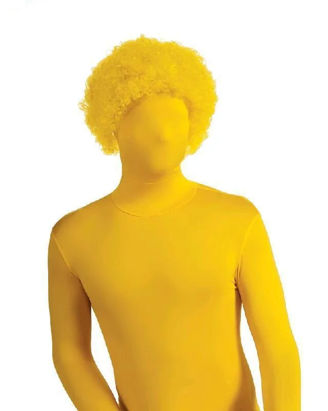 2nd Skin Yellow Wig for Adults