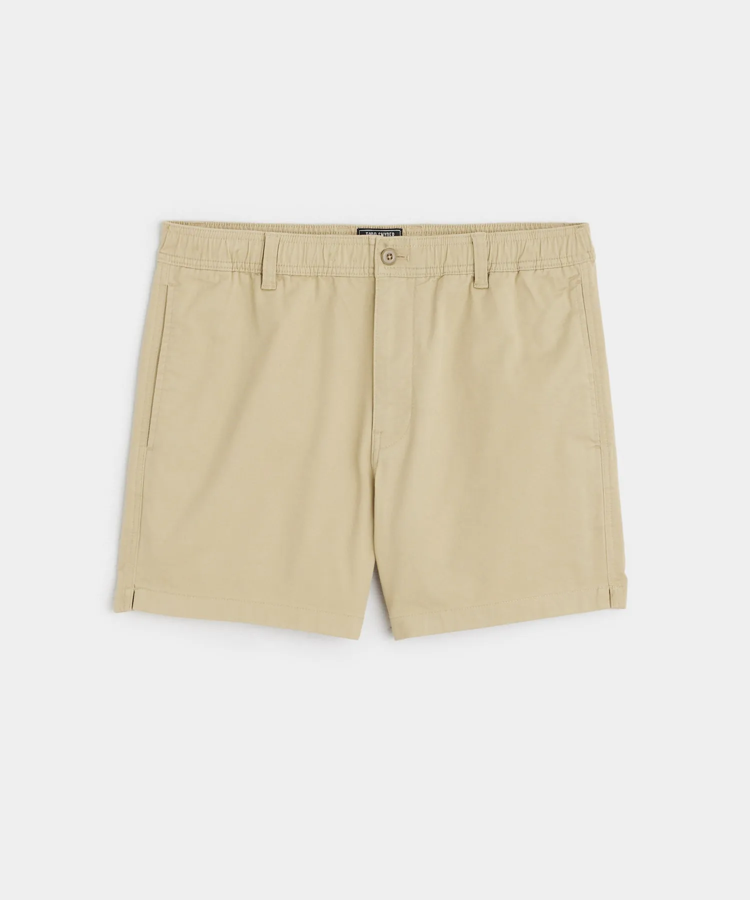 5" Cotton Beachcomber Short in Pebble Beige