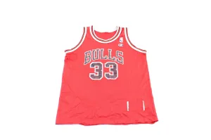 90's Champion Embroidered Logo Chicago Bulls Scottie Pippen Jersey