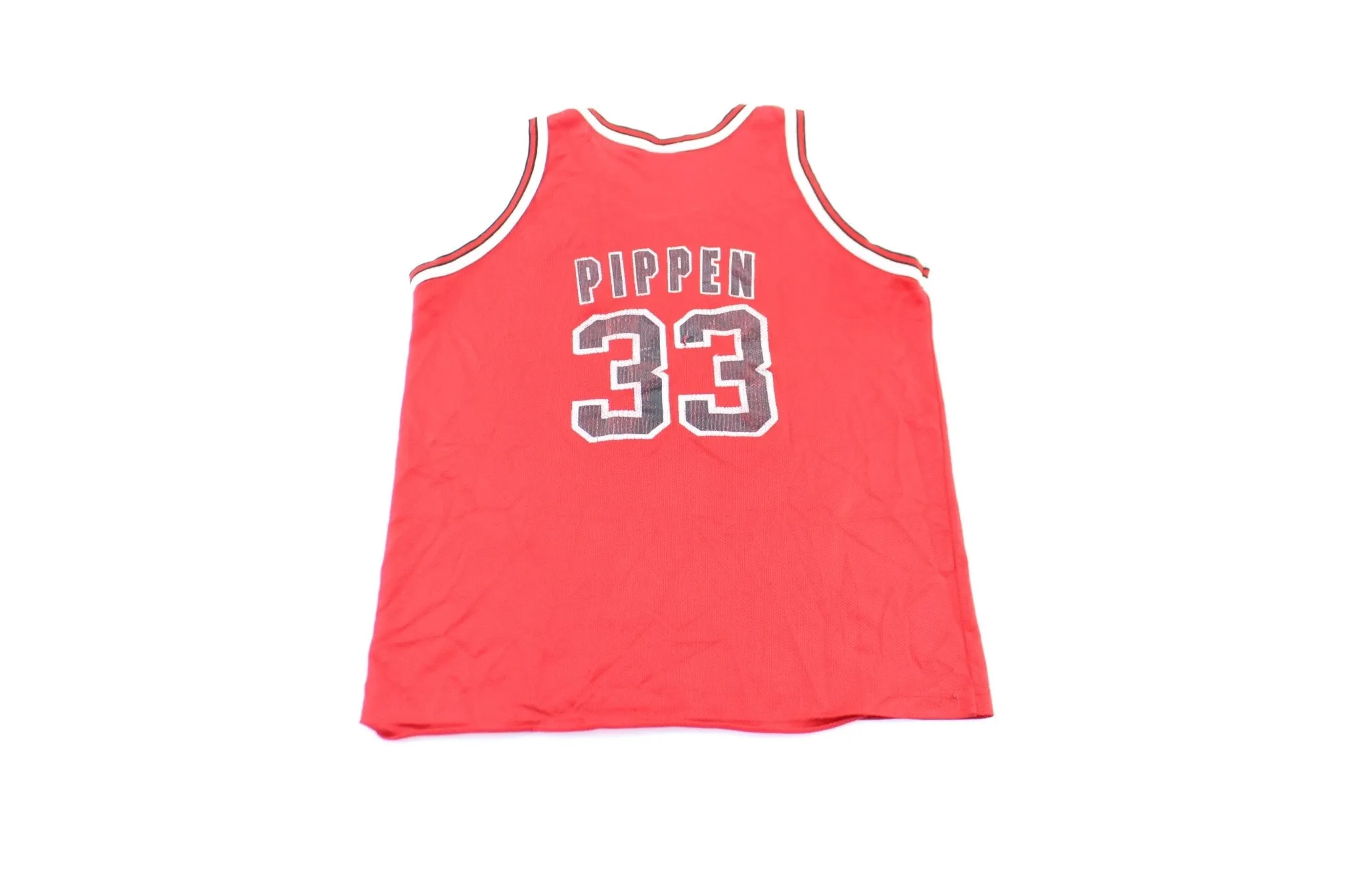 90's Champion Embroidered Logo Chicago Bulls Scottie Pippen Jersey