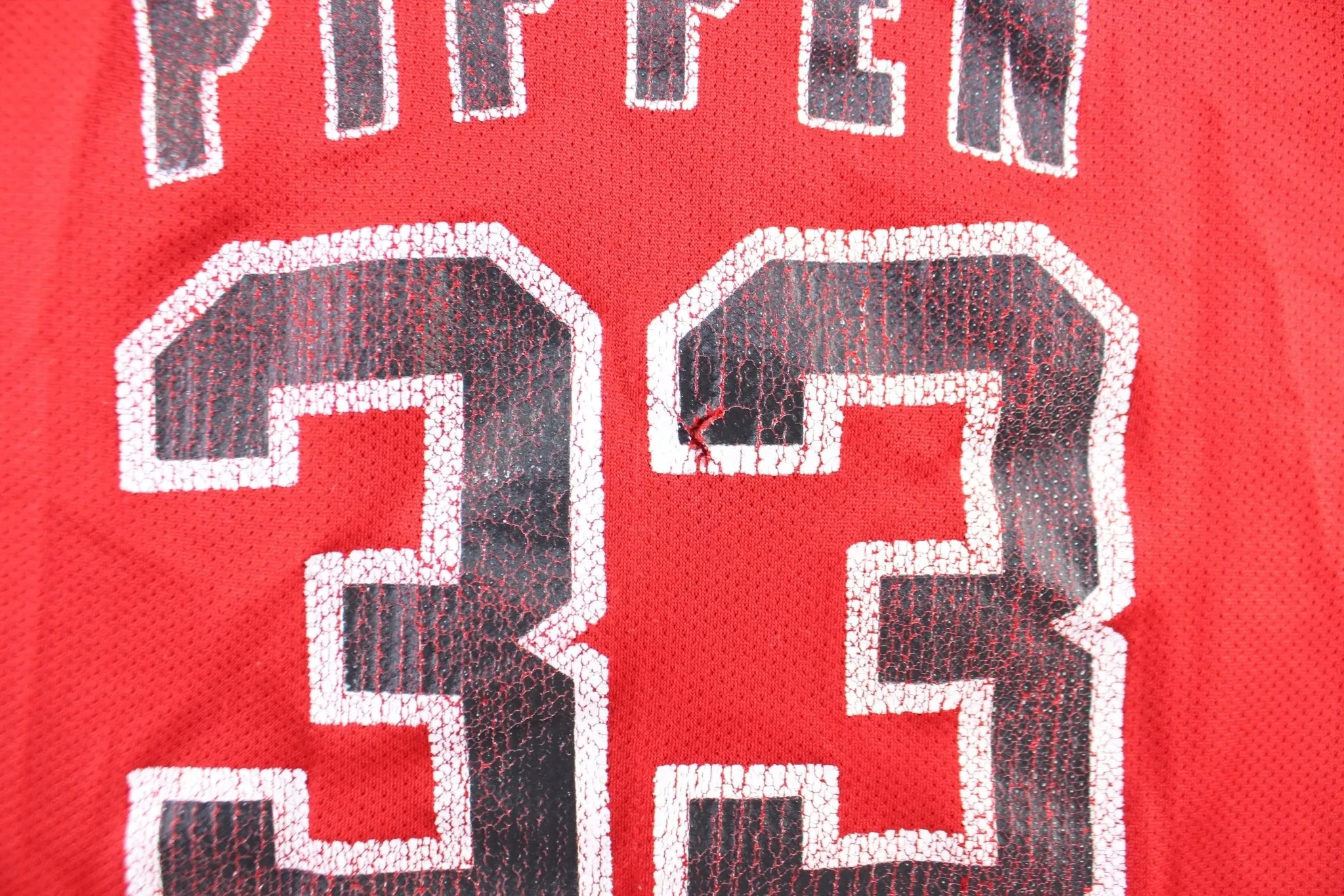 90's Champion Embroidered Logo Chicago Bulls Scottie Pippen Jersey