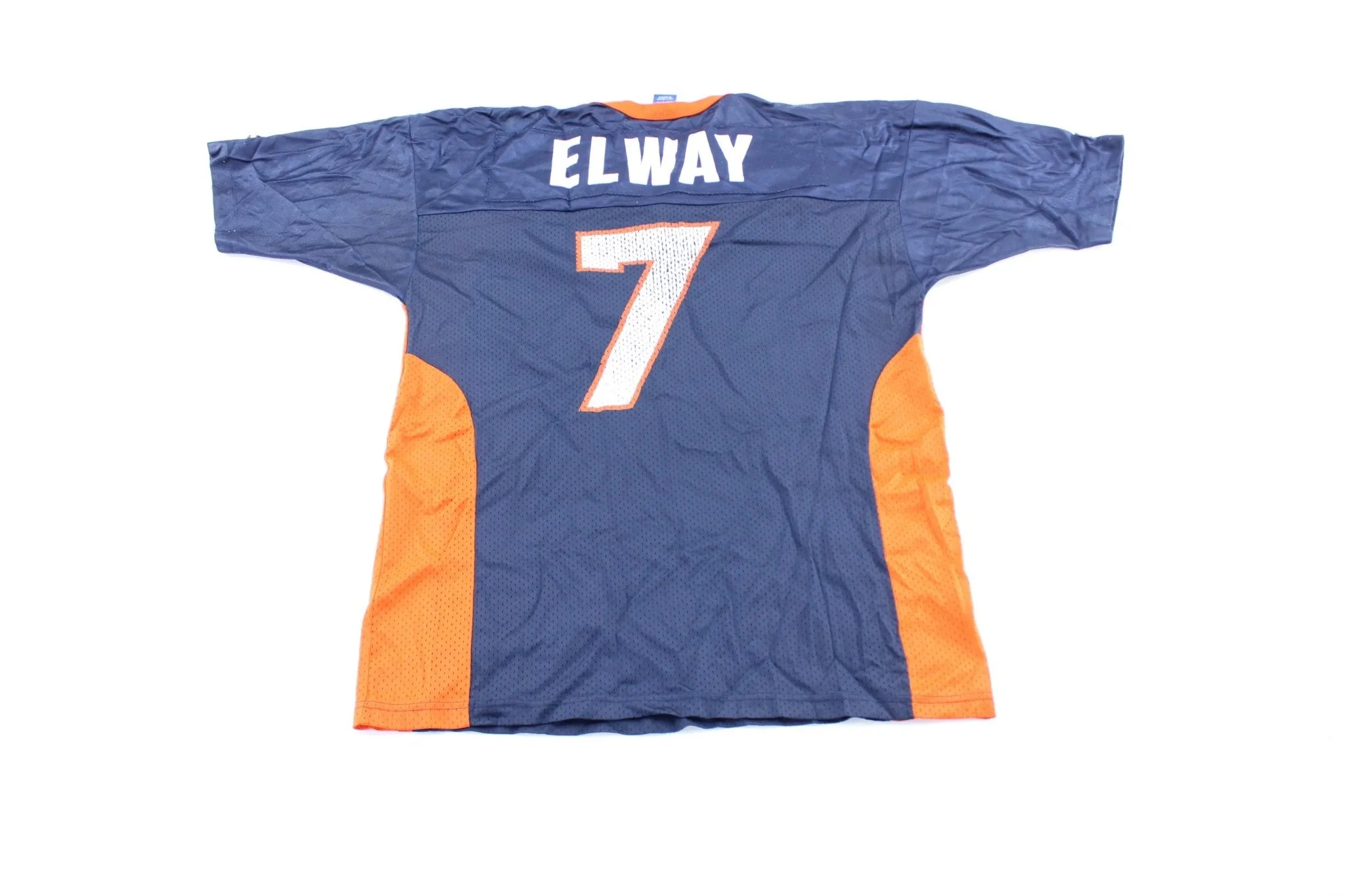 90's Champion Embroidered Logo Denver Broncos John Elway Football Jersey