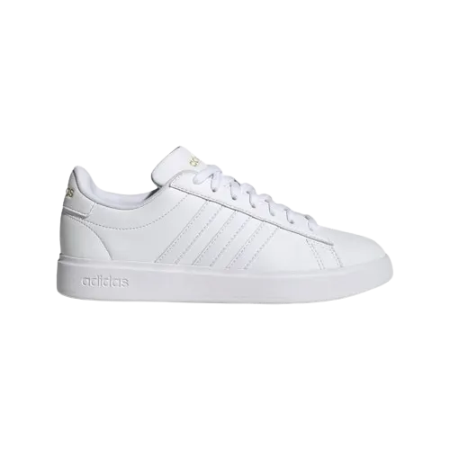 ADIDAS GRAND COURT CLOUDFOAM  - WOMEN - WHITE/GOLD