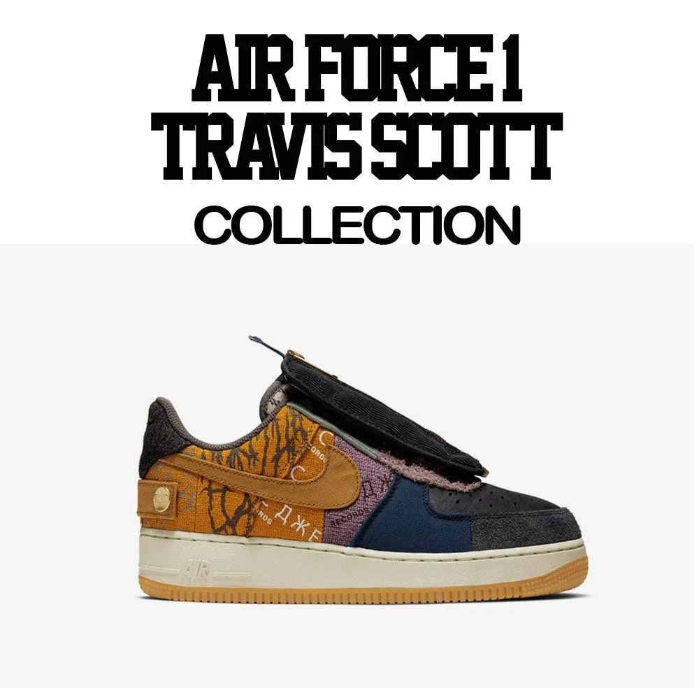 Air Force 1 Travis Scott Hoody - Scribble - Sand