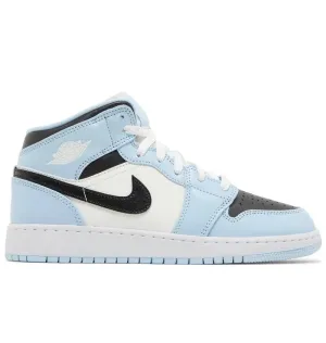 Air Jordan 1 Mid Ice Blue (GS)