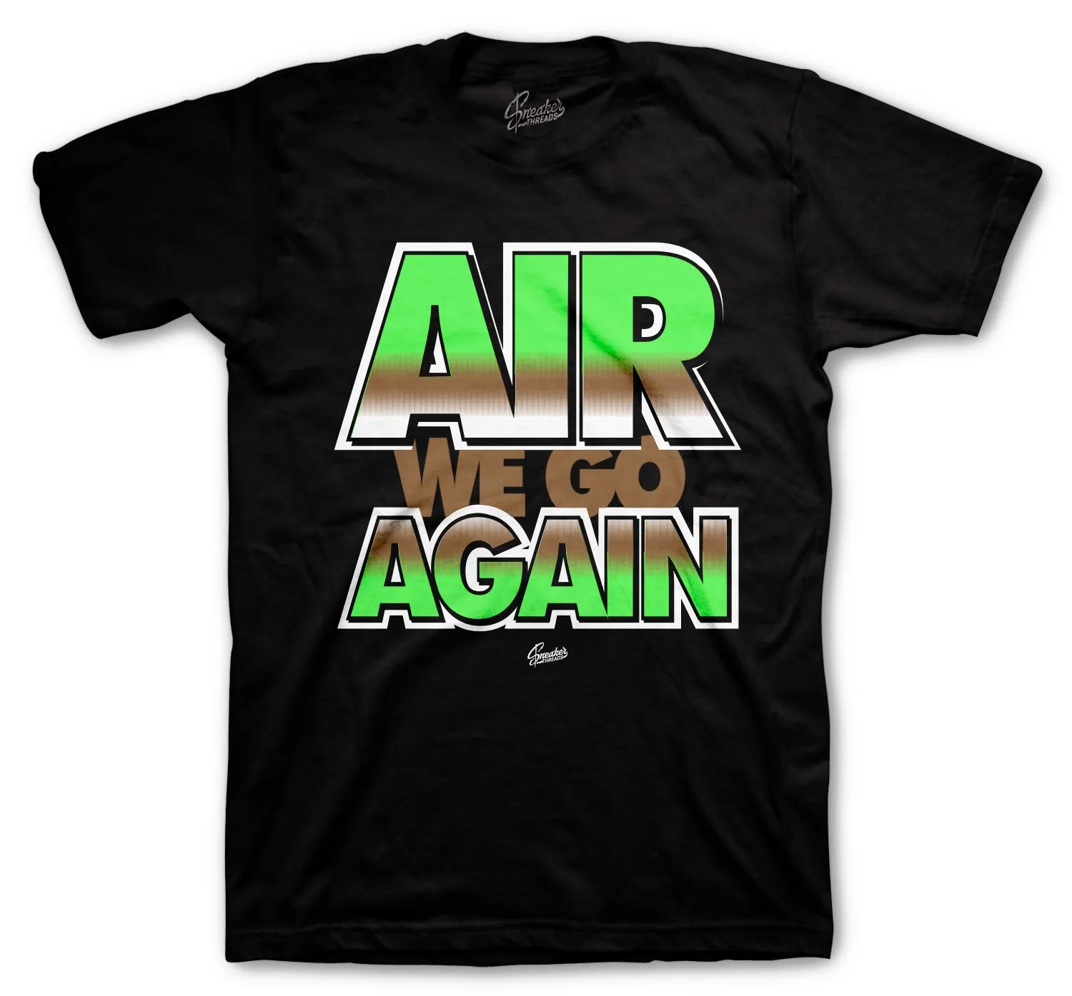 Air Max Green Camo Shirt - Air We Go - Black