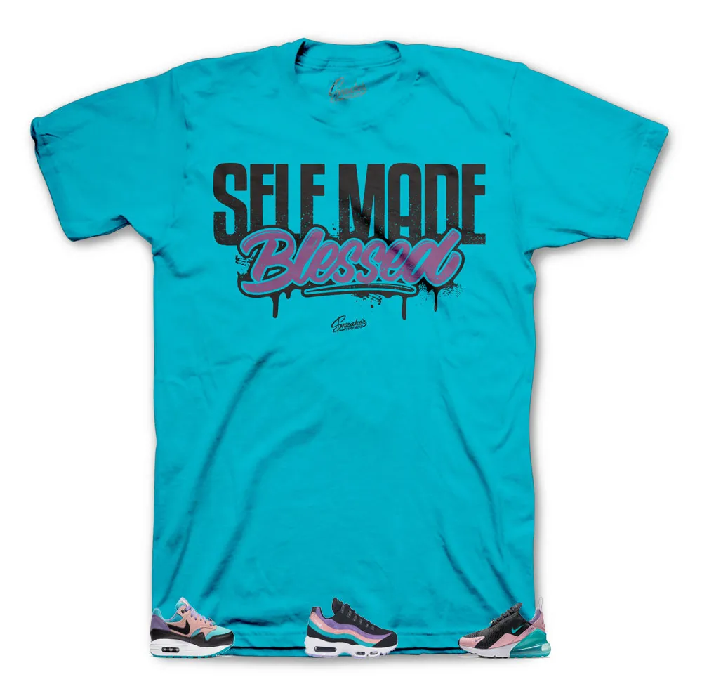 Air Max Have Nice Day Shirt - Self Made - Teal