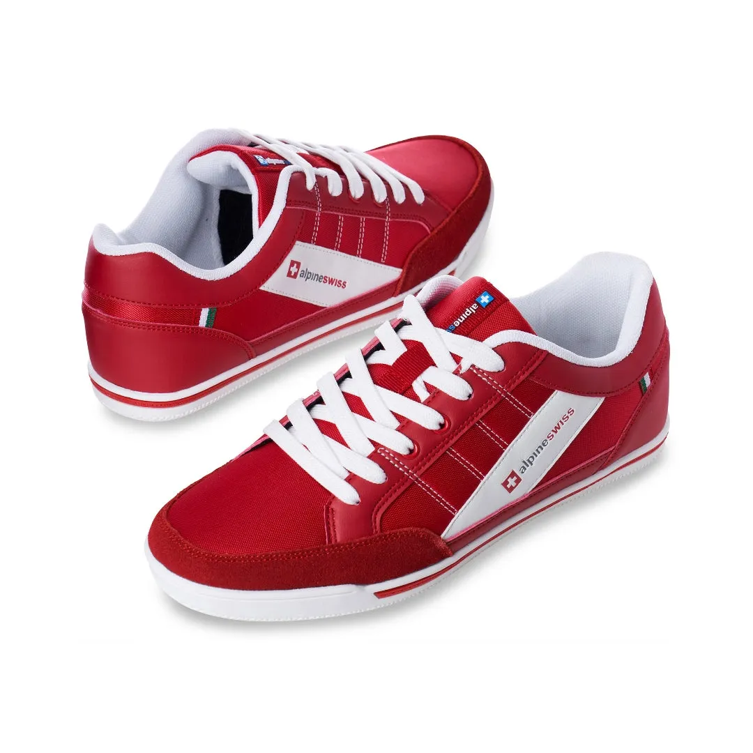 Alpine Swiss Men's Stefan Retro Fashion Sneakers