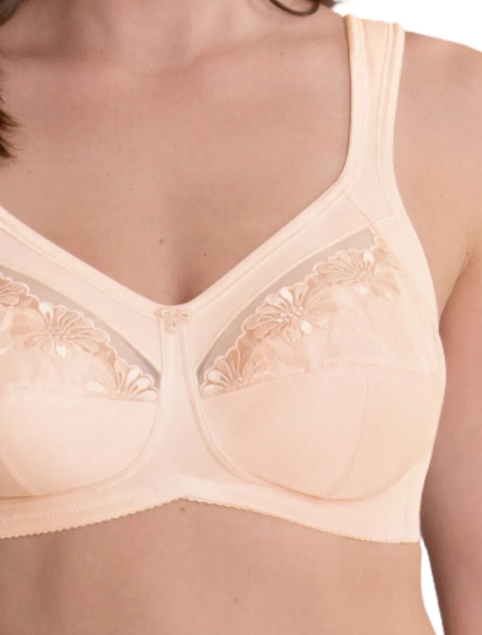 Anita Safina Support bra, Biscuit | Anita Safina Wireless Full cup Bra | Anita Soft Cup Bras