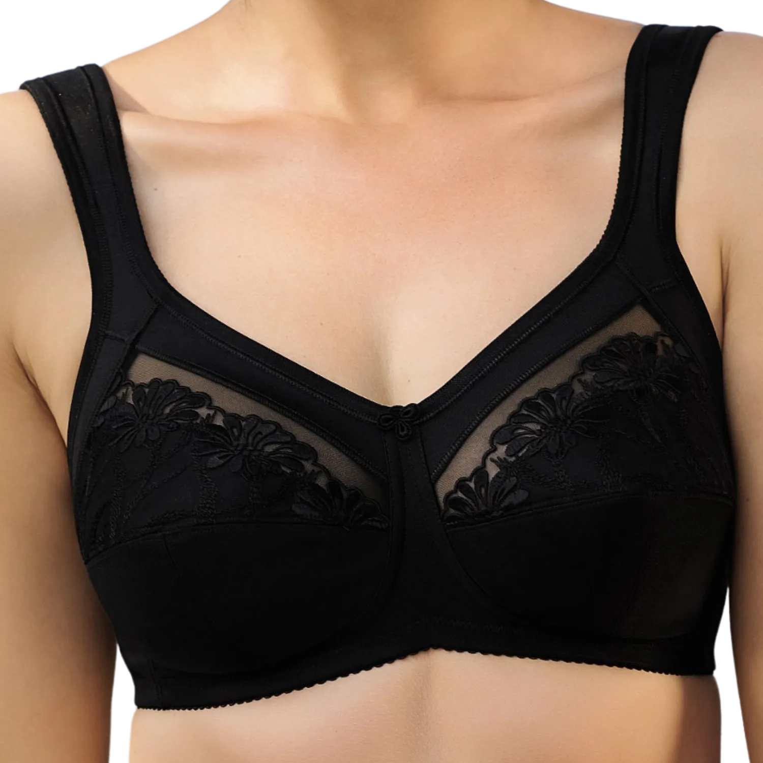 Anita Safina Support bra, Black | Black Anita Soft Cup Bra