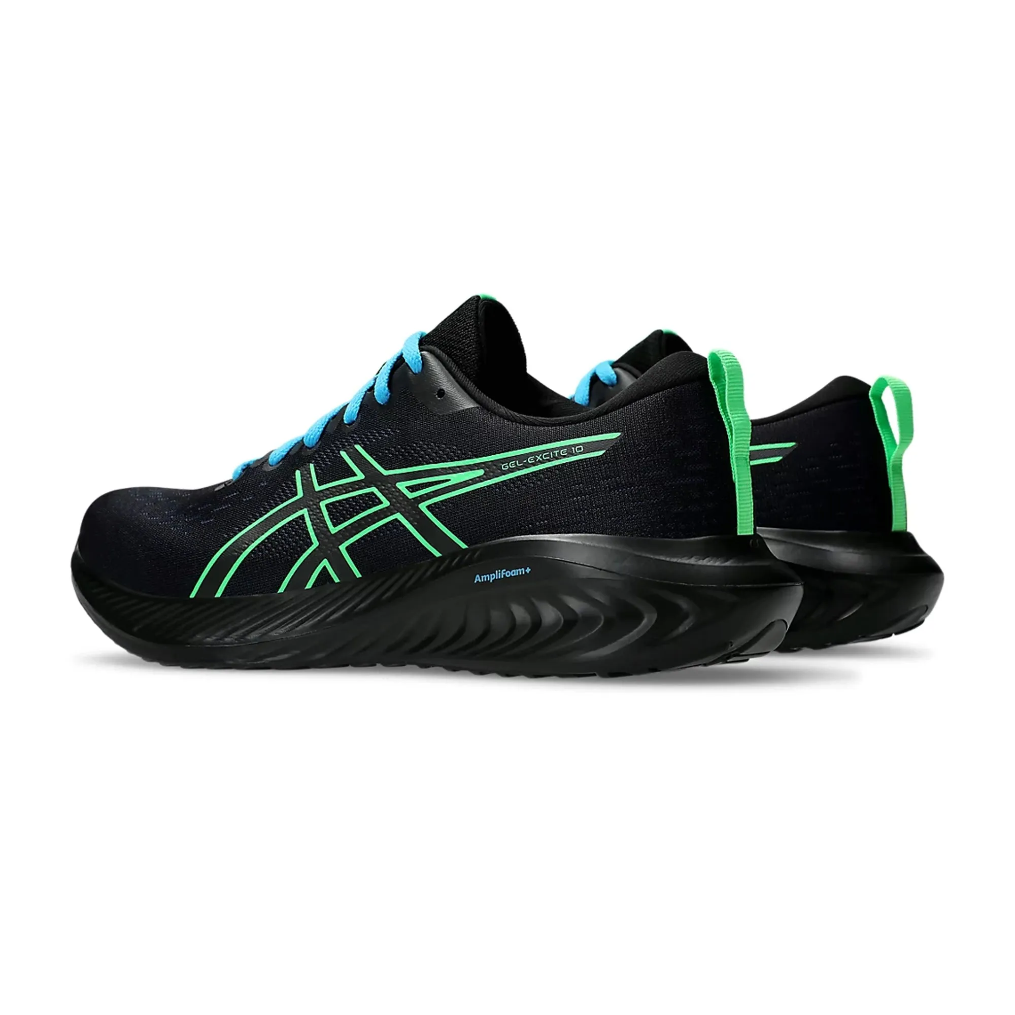 ASICS GEL-EXCITE 10 (M) - (BLACK/NEW LEAF) RUNNING SHOES