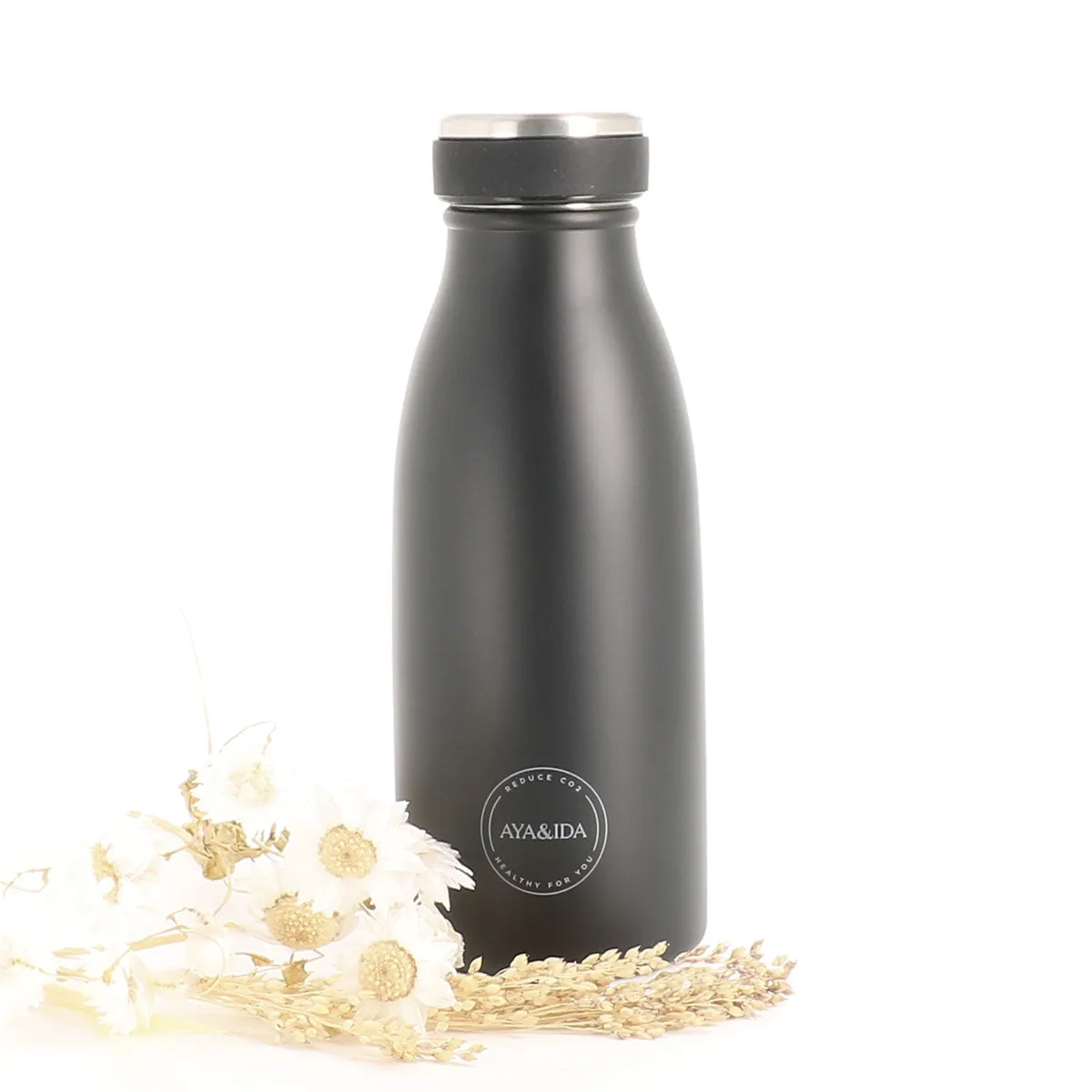 Aya & Ida Reusable Bottle 350ml for Hot & Cold Drinks | Various Colours