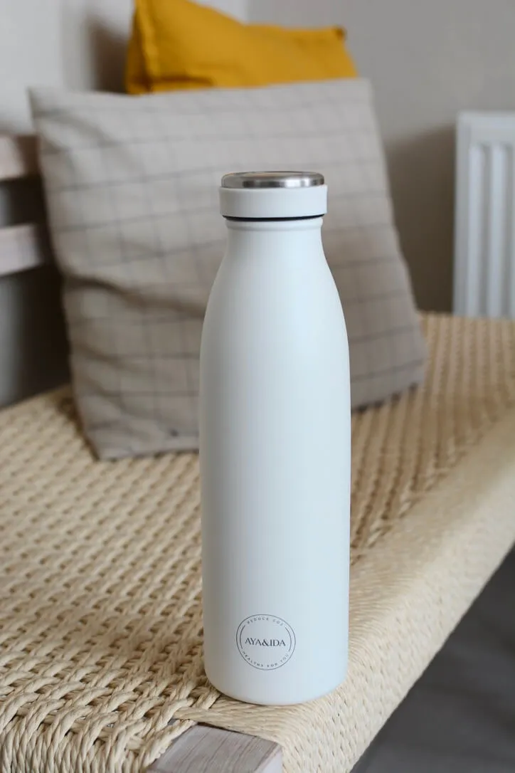 Aya & Ida Reusable Bottle 500ml for Hot & Cold Drinks | Various Colours