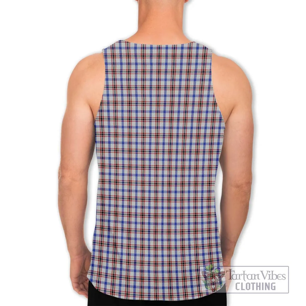 Boswell Tartan Men's Tank Top with Family Crest DNA In Me Style