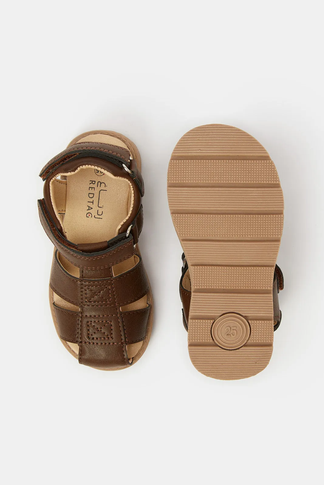 Boys Brown Fisherman Sandal