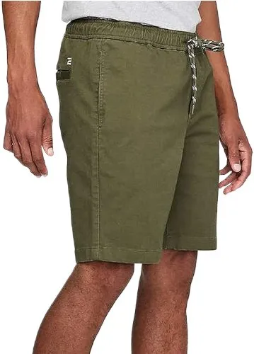 Buffalo David Bitton Men's Henry Drawstring Pull-On Shorts