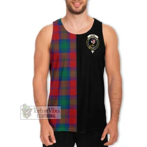 Byres (Byses) Tartan Men's Tank Top with Family Crest and Half Of Me Style