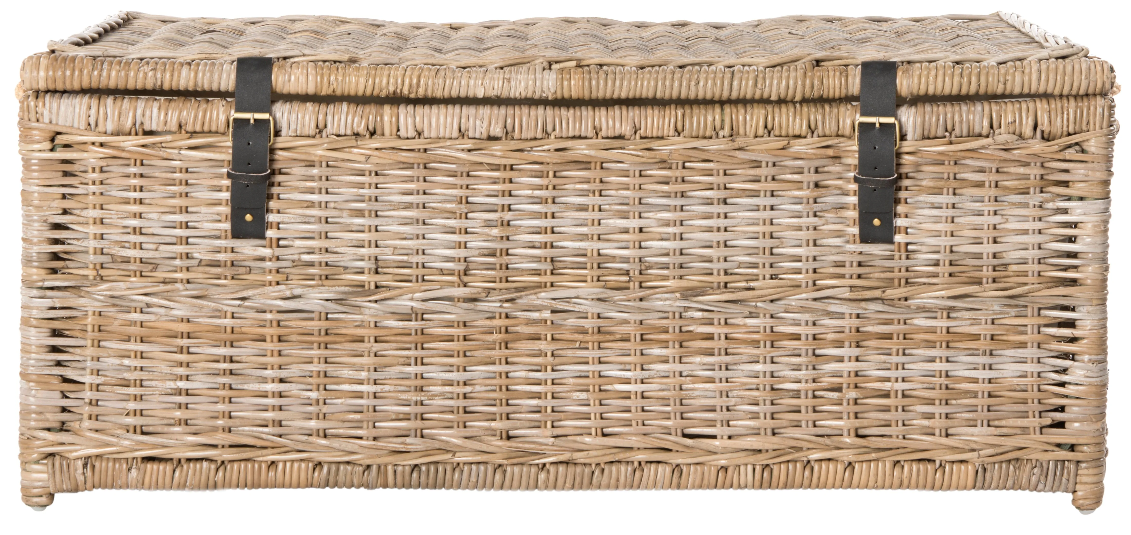 Caden 46" Wicker Storage Trunk