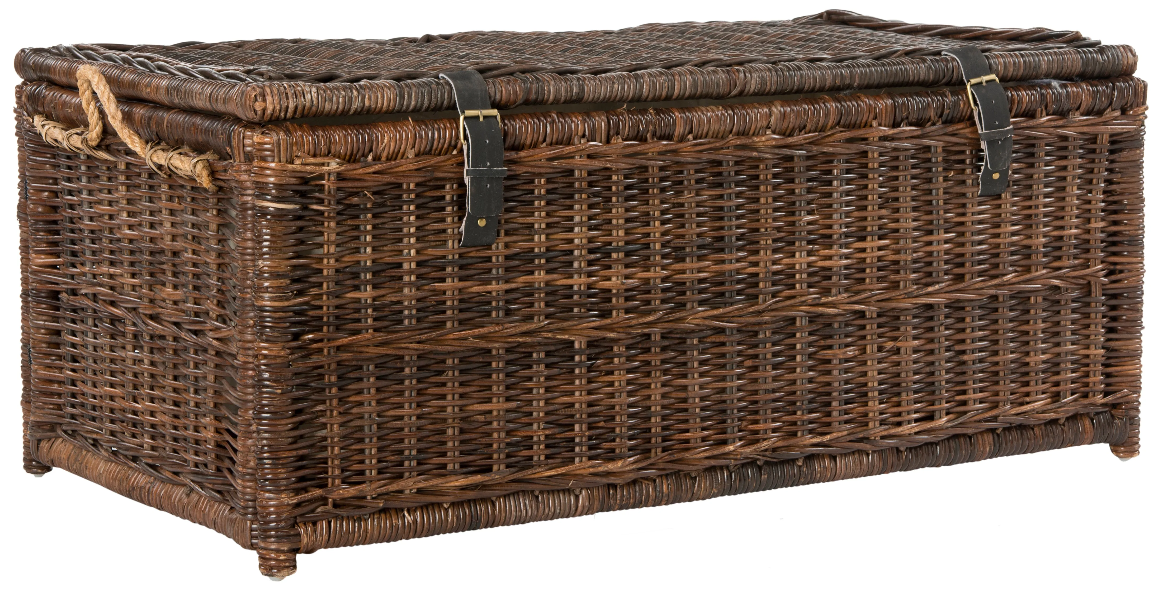 Caden 46" Wicker Storage Trunk