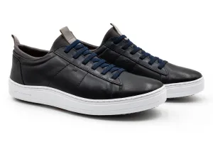 Cameron Sheep Skin Sneakers - Navy