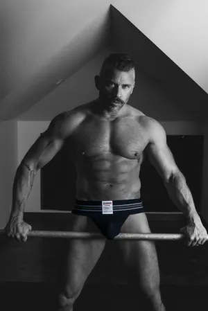 CELLBLOCK 13 TIGHT END JOCKSTRAP - BLACK