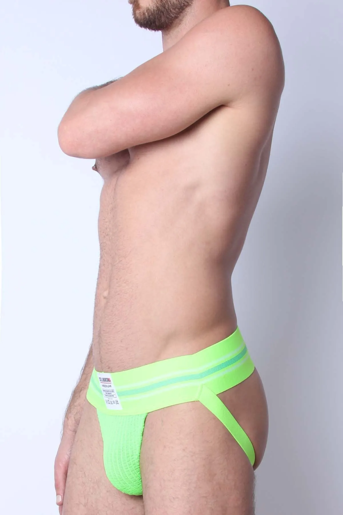 CELLBLOCK 13 TIGHT END JOCKSTRAP - LIME