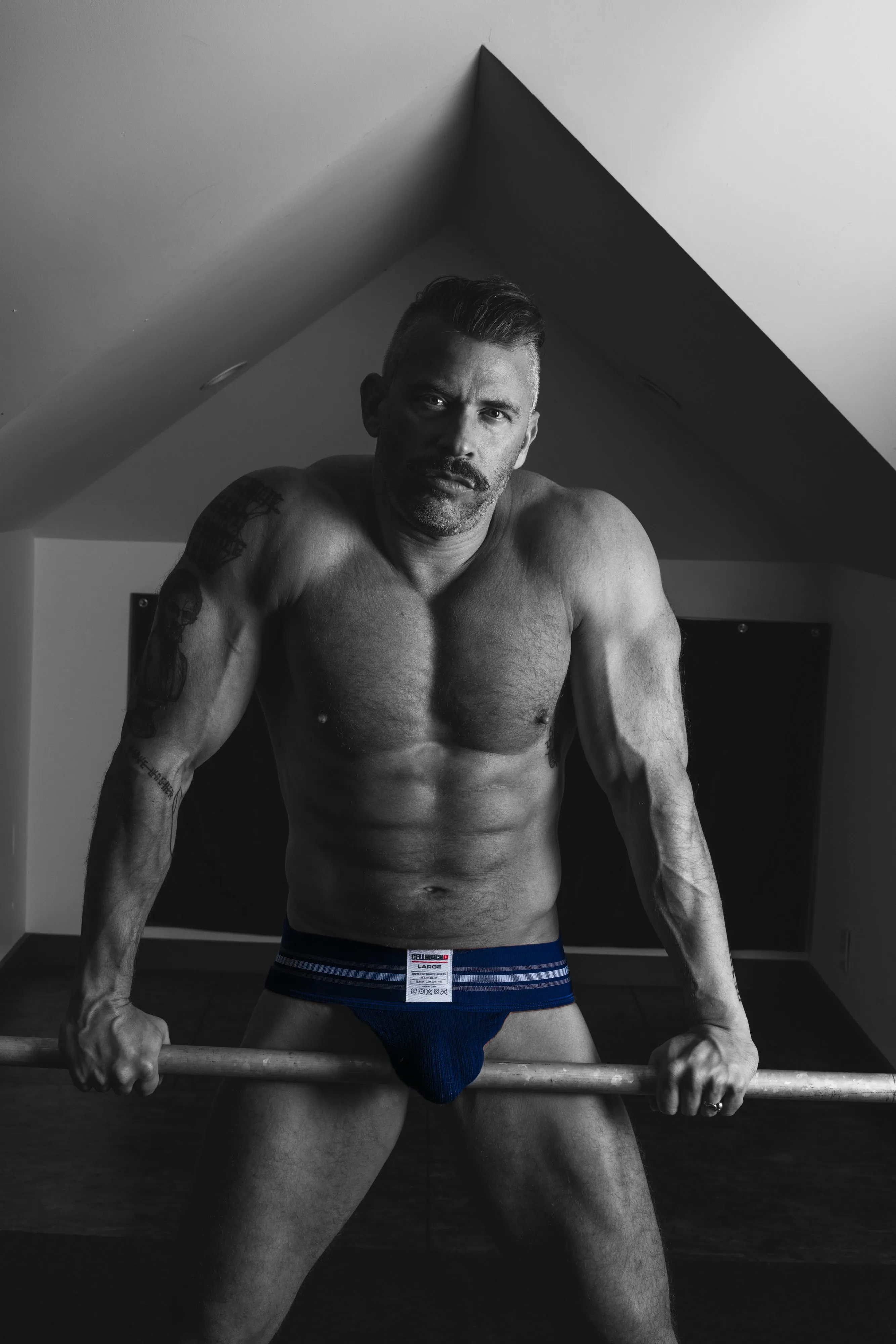 CELLBLOCK 13 TIGHT END JOCKSTRAP - NAVY