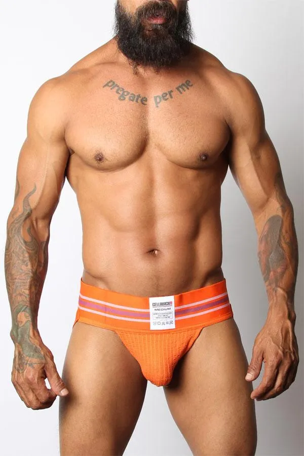 CELLBLOCK 13 TIGHT END JOCKSTRAP - ORANGE