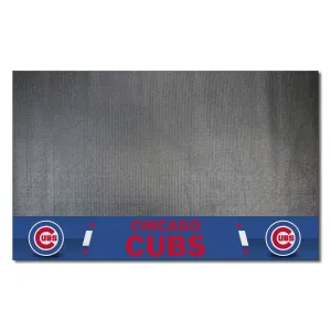 Chicago Cubs Vinyl Grill Mat - 26in. x 42in.