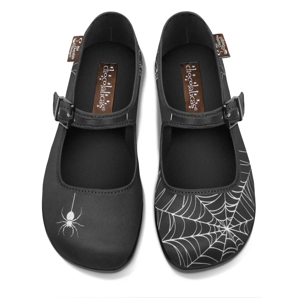 Chocolaticas® Spider Women's Mary Jane Flat