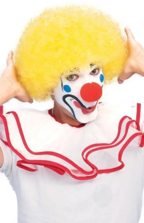 Clown Yellow Wig for Adults