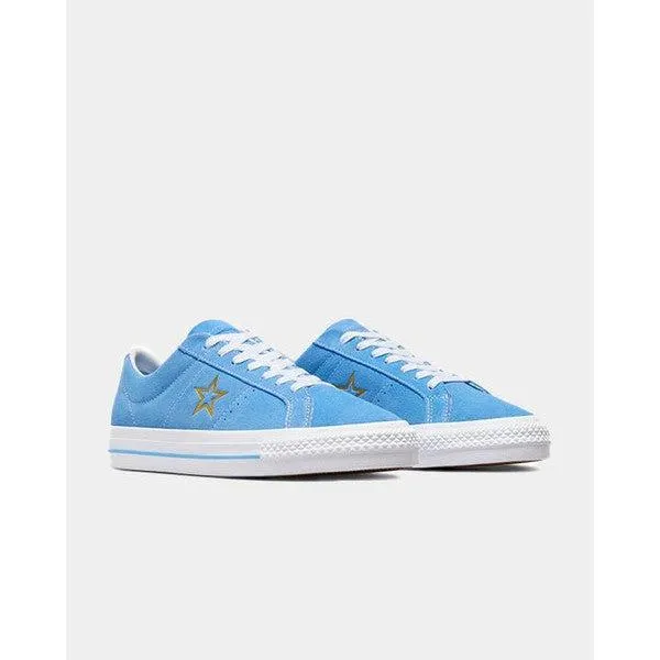 Converse CONS One Star Pro Ox Light Blue - White - Gold