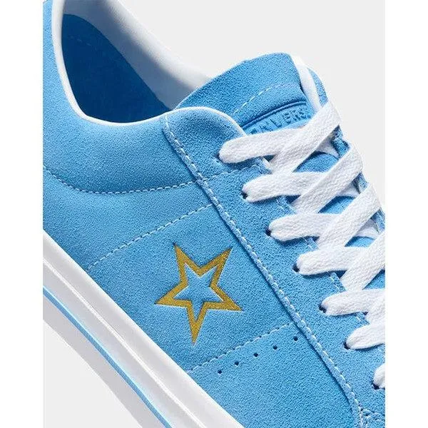 Converse CONS One Star Pro Ox Light Blue - White - Gold