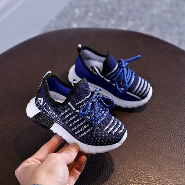 DIMI 2020 Autumn Children Shoes Boys Girls Sport Shoes Breathable Infant Shoes Sneakers Soft Bottom Non-slip Casual Kids Shoes