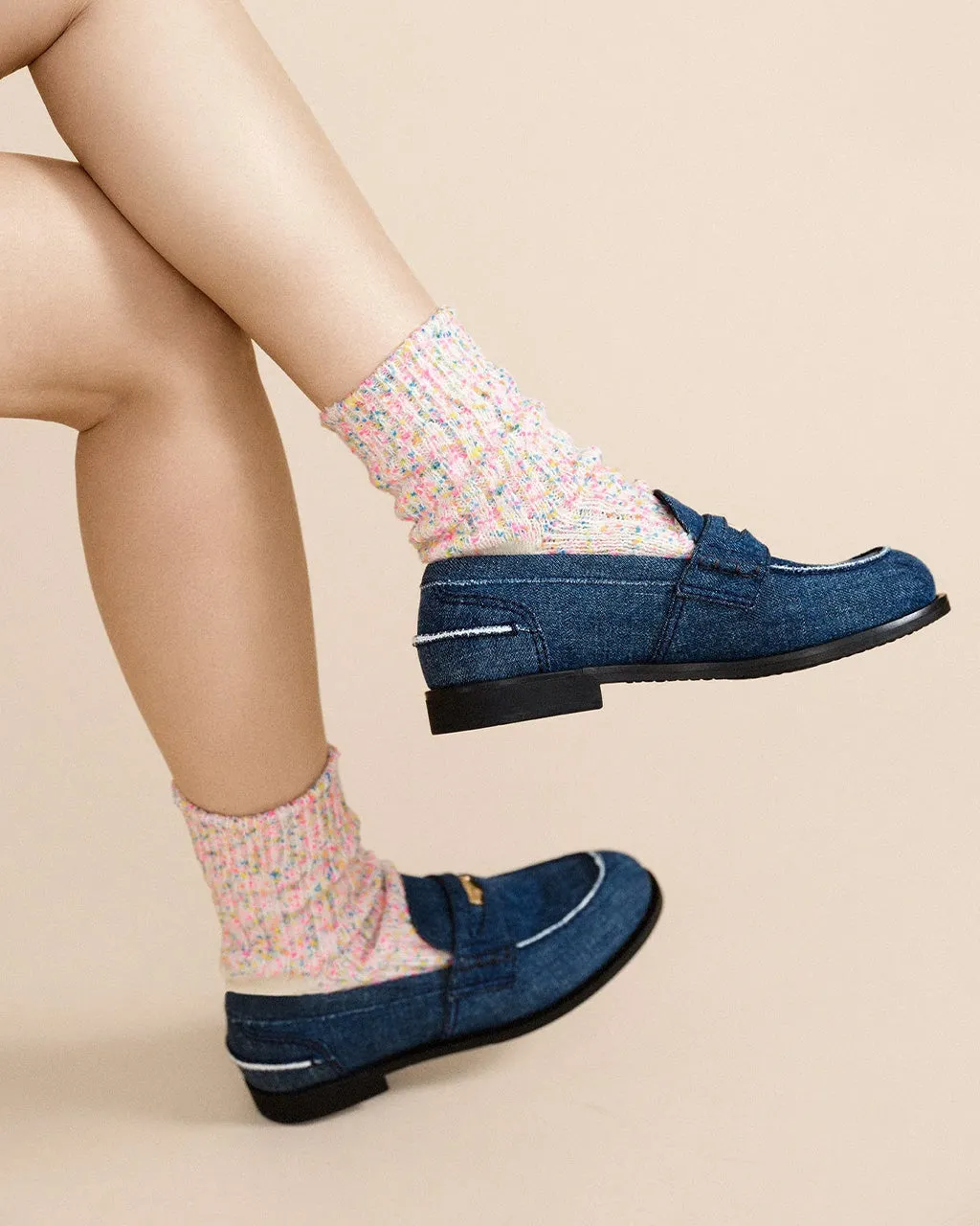 Disco Short Crew Socks