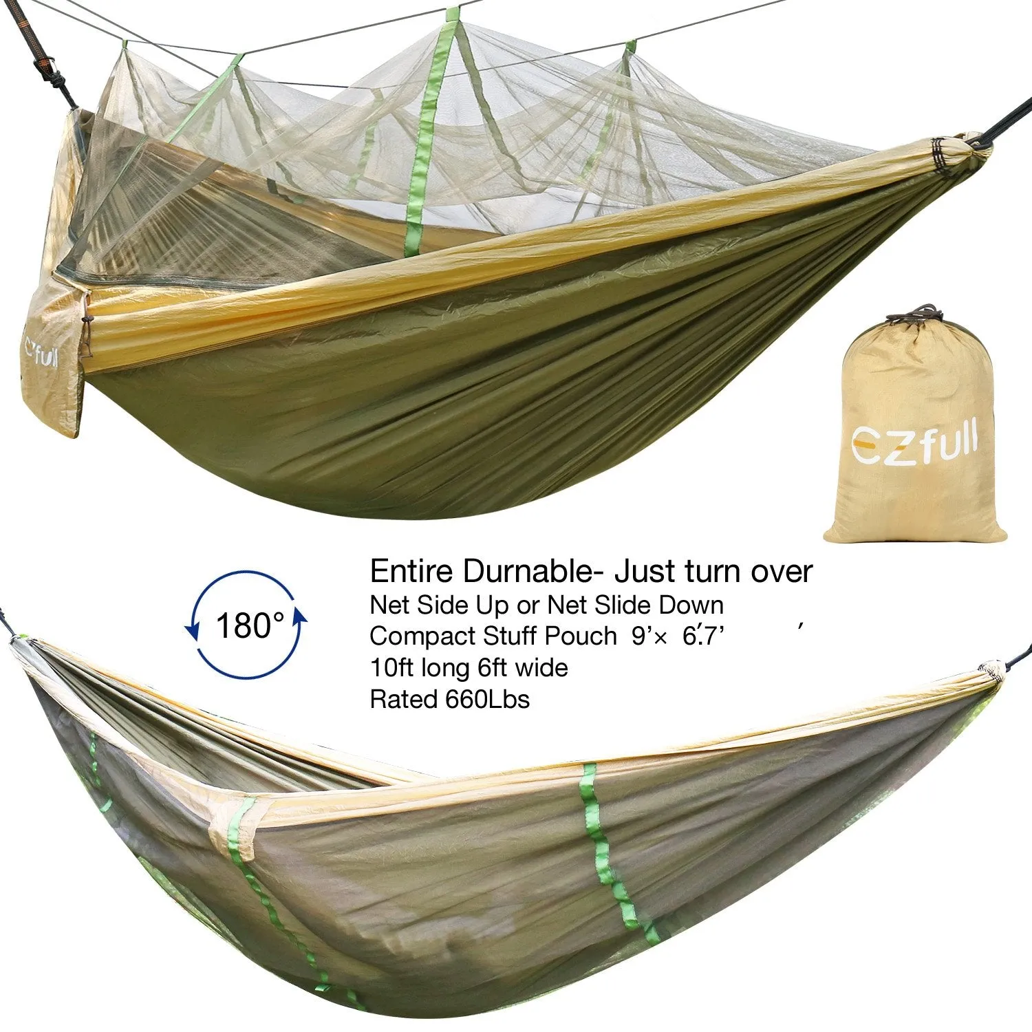 Double Camping Hammock - Ezfull