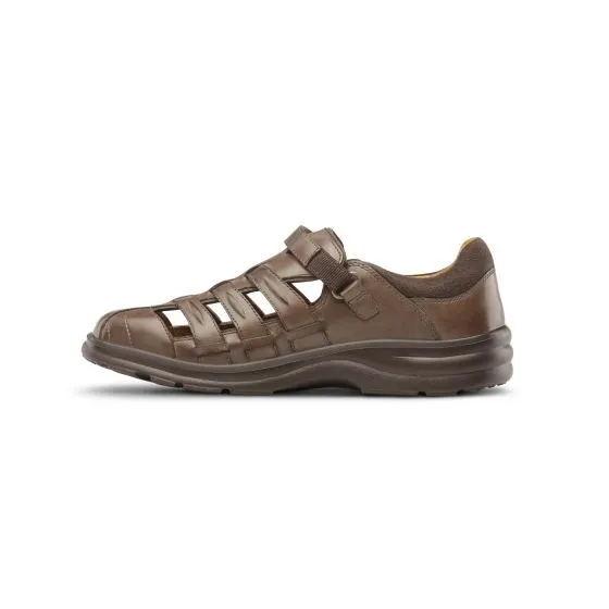 Dr. Comfort Women's Diabetic Casual Shoe - Breeze - Coffee