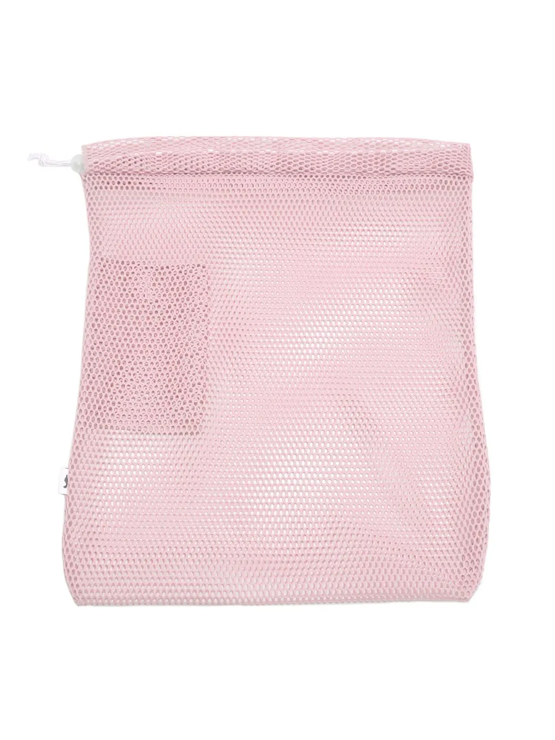 Drawstring Mesh Bag - Pink