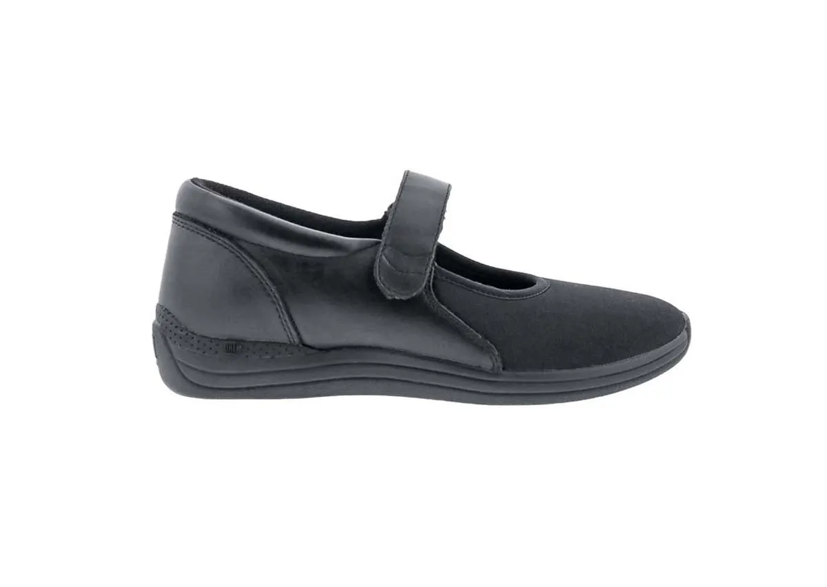 Drew Magnolia Women Casual Shoes In Black Lurex Stretch