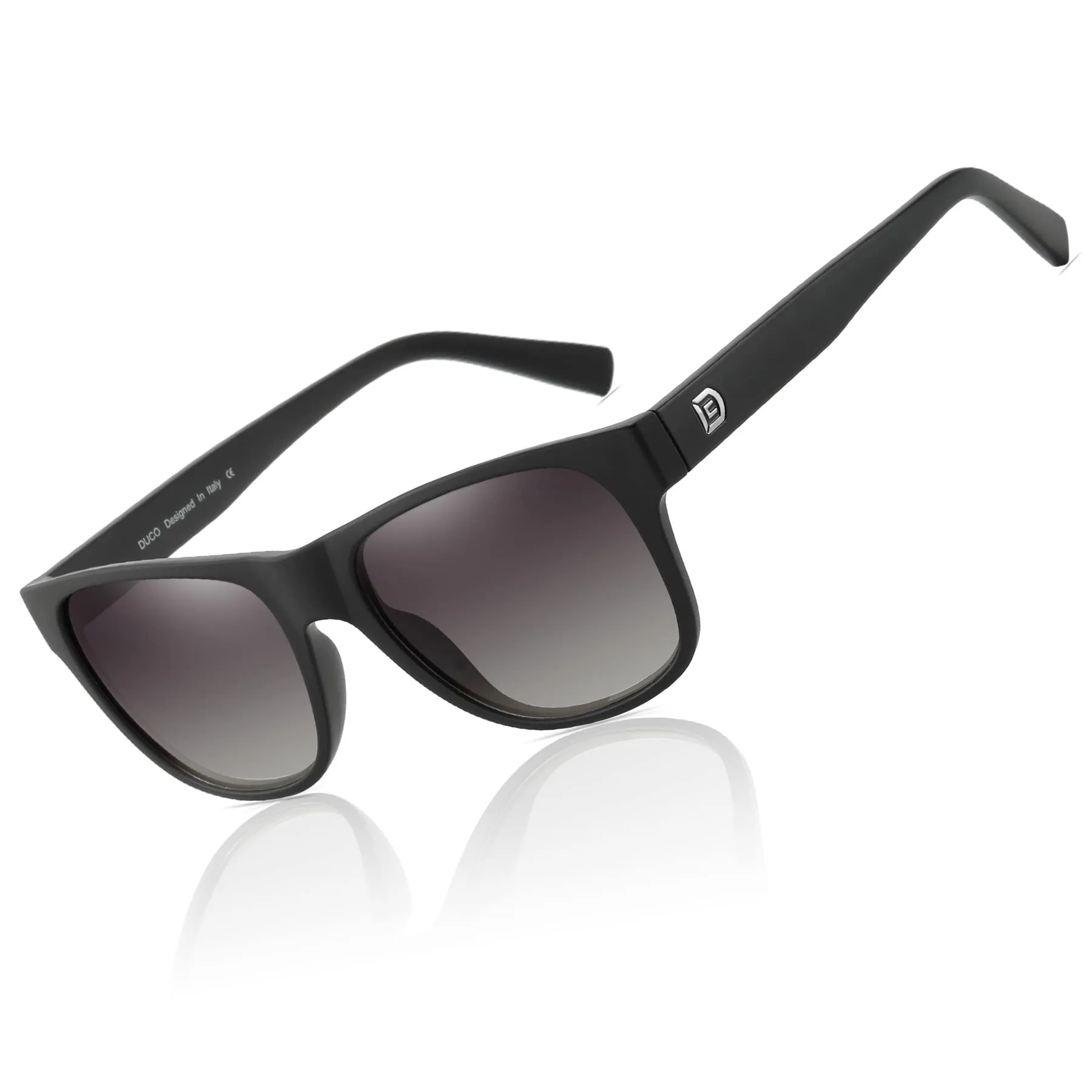 DUCO Classic Vintage Polarized Sunglasses for Women DC2145