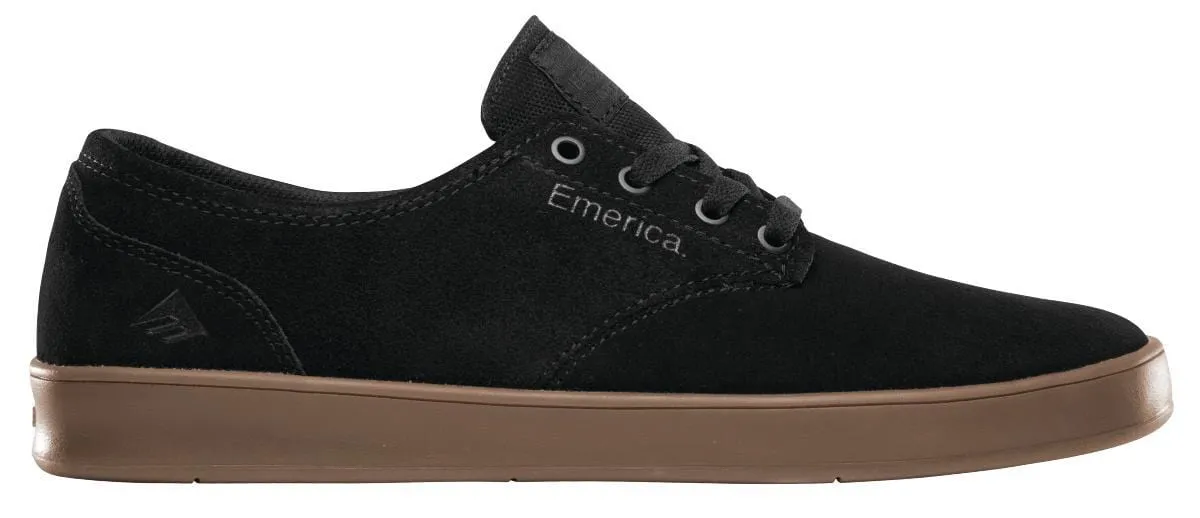 Emerica Mens The Romero Laced Black Charcoal Gum