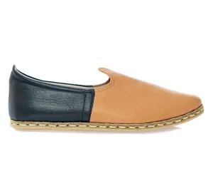 Emir Loafers in Tobacco & Black