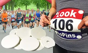 EventCLip - Snap-Lock Bib Clips For Running