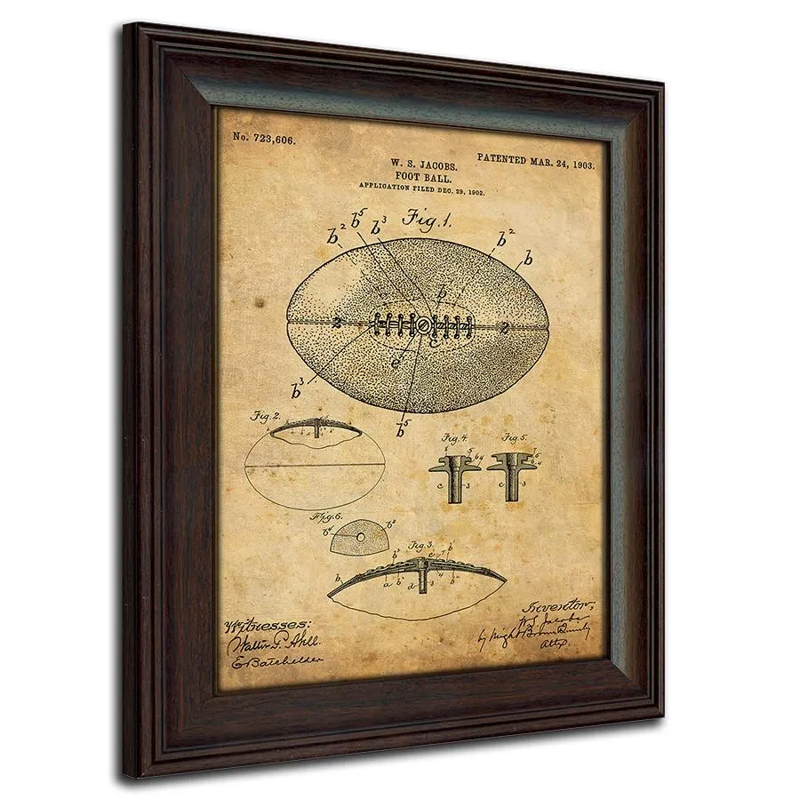 Football - Patent Art Set