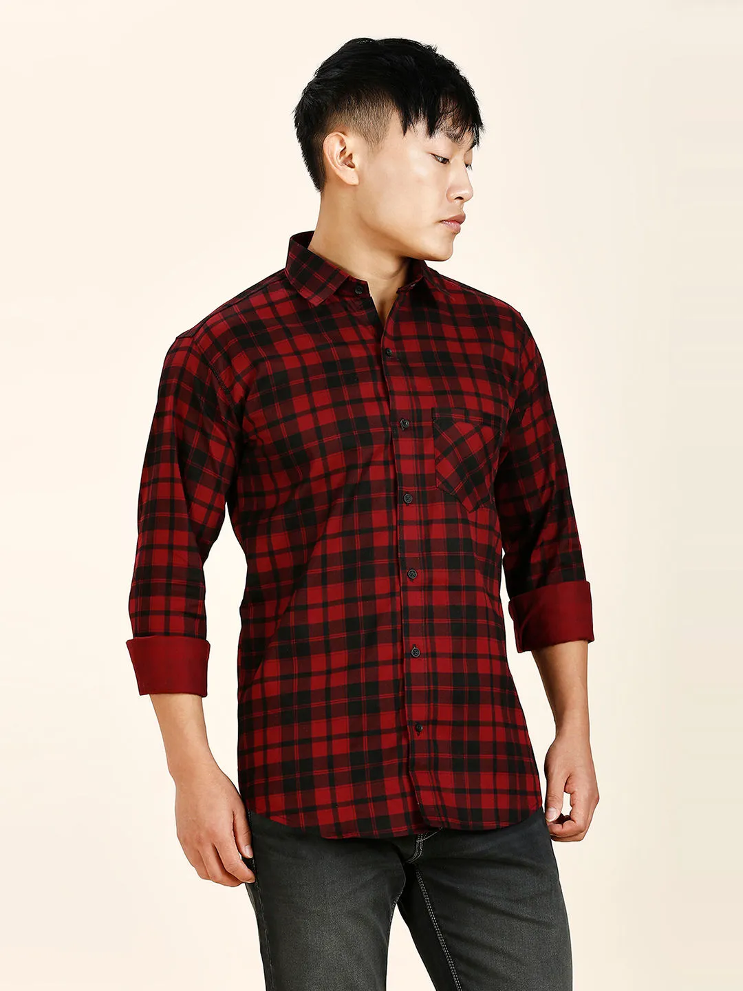 Frenso Checked Men's Shirt