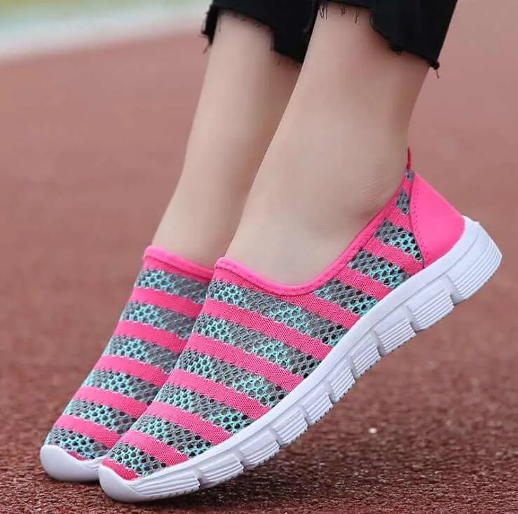 Glow Chic's Breathable Mesh Sneakers