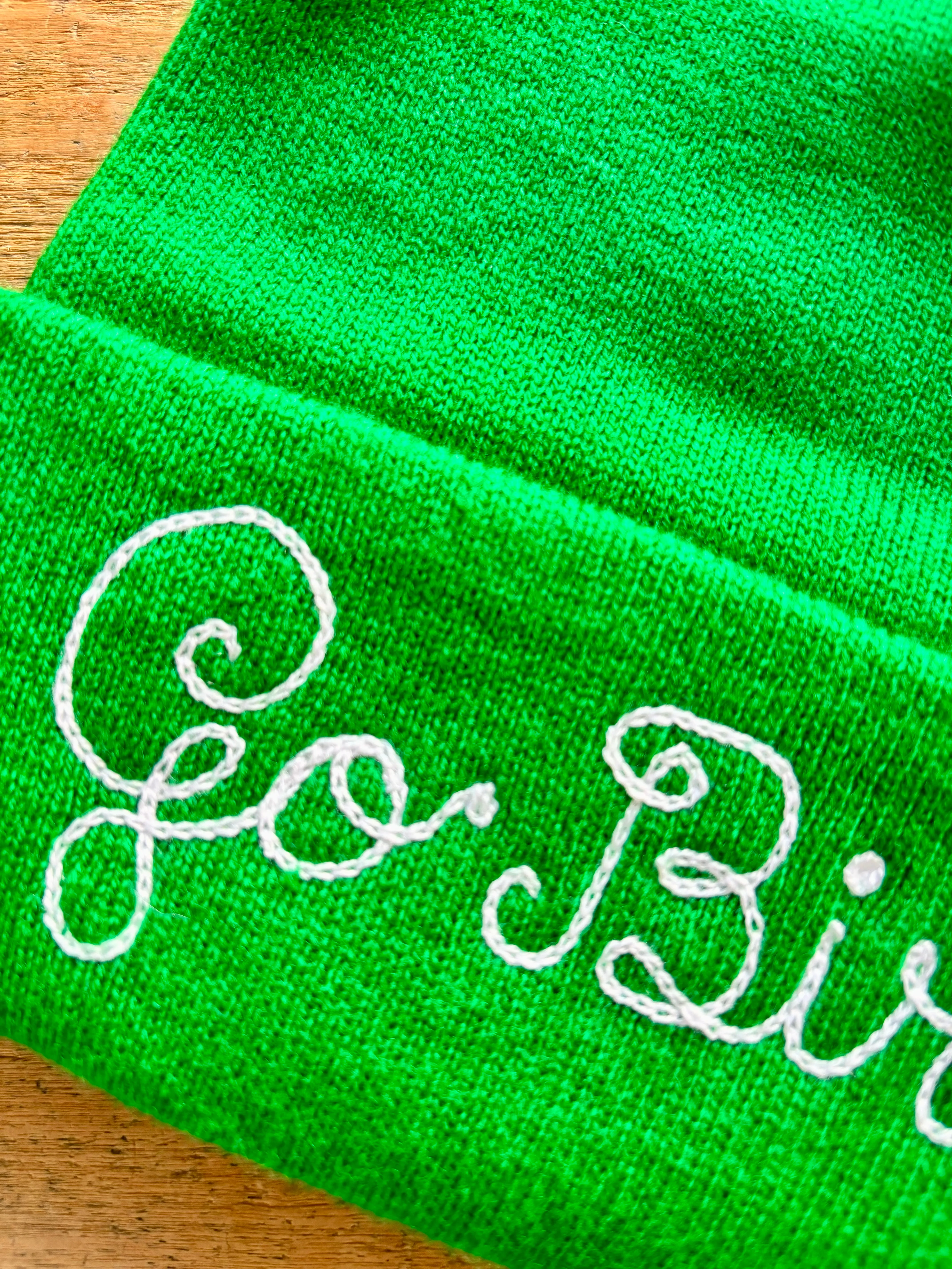 Go Birds Chainstitched Beanie